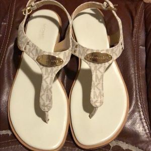 Michael Kors sandals gently used